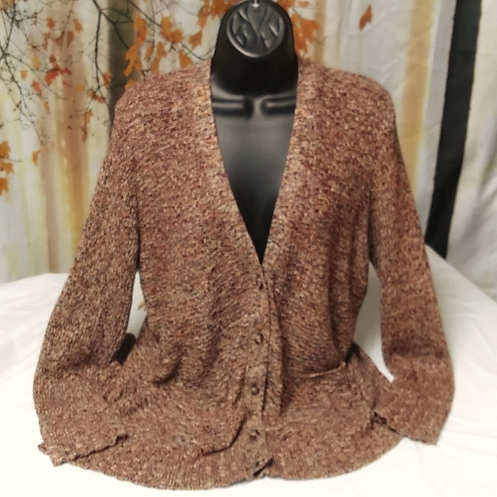 Mossimo Brown Cardigan